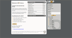 Desktop Screenshot of drop.com.au